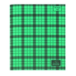 Cahier piquée YAMAMA 48 Pages à carreaux 17x22 cm 70Gr - Vert