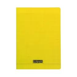 Cahier Piqûre CALLIGRAPHE 192 Pages 90 Gr Seyès 21x29.7 cm - Jaune