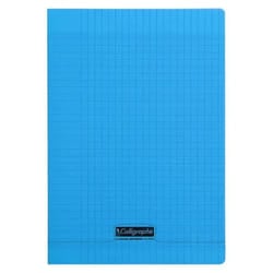Cahier Piqûre CALLIGRAPHE 96 Pages 90Gr Seyès 21x29.7 cm - Bleu