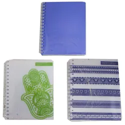 Cahier Wire-o Kartex 400P A5 Assorties