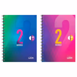 Cahier YAMAMA Wiro Avec Séparation 2en1 GM - Nombre de pages: 200 Pages - Nombre de feuilles: 100 Feuilles - Réglure Séyès - ...