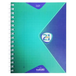 Cahier YAMAMA Wiro Avec Séparation 2en1 PM 360P (404216)