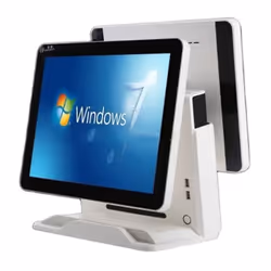 Caisse Tactile DIGIPOS LARGE PC Double Écran + WiFi - Processeur : Intel® Core i3 - Résolution : 1024 x 768 pixels - RAM : 8  ...
