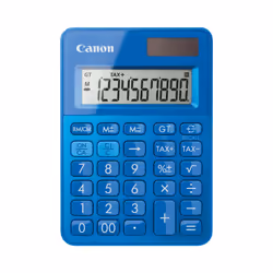 Calculatrice de bureau Canon LS-100K 10 chiffres - Calcul de la taxe - Fonction grand total - Signe de commande d'opération - ...