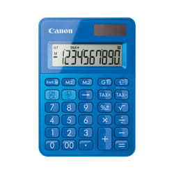 Calculatrice de bureau Canon LS-100K 10 chiffres / Bleu