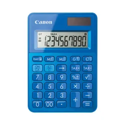 Calculatrice de bureau Canon LS-100K 10 chiffres / Bleu