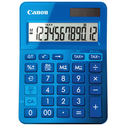 Calculatrice de bureau CANON LS-123K-MBL / Bleu