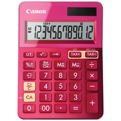 Calculatrice de bureau CANON LS-123K-MPK / Rose