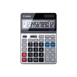 Calculatrice de bureau Canon TS-1200TSC 12 chiffres - Affichage à 12 chiffres - Calculs de taxes - Calculs commerciaux - Conv ...