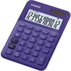 Calculatrice de bureau Casio MS-20UC-BK - Nombre de chiffres affichés: 12 chiffres - Nombre de lignes affichées: 1 - sources  ...