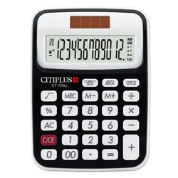 Calculatrice De Bureau OSALO 12 Chiffres CT-720LI - Noir