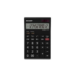 Calculatrice de Bureau SHARP EL-125T 12 chiffres Noir