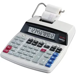 Calculatrice Imprimante OLYMPIA 12 Chiffres - Blanc (LCD69)