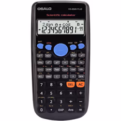 Calculatrice Scientifique OSALO 401 fonctions à 10 Chiffres OS-82MS - Style: Scientifique - Source d'énergie: Batterie - Maté ...