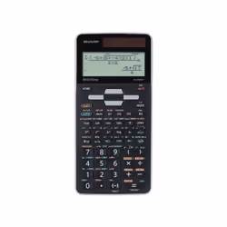 Calculatrice Scientifique Sharp EL-W506T - Type d'écran Matrice de points - Capacité de l’écran 16 - Alimentation Solaire & P ...