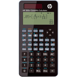 Calculatrice scientifique solaire/pile 15 chiffres HP 300S+