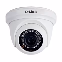 Caméra Dome DLink DCS-F1611 - Résolution 2MP - Résolution Full HD 1920 x 1080 - 1 /2.7" Scan CMOS - Lens Fixe 3.6mm - Wide Dy ...