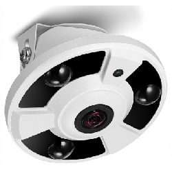 Caméra Dôme Intérieur Mipvision 2.0MP Fisheye 360°