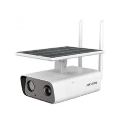 Caméra Solaire et IP Hikvision Bullet Fixe 4G 4MP - ColorVu IR: 30