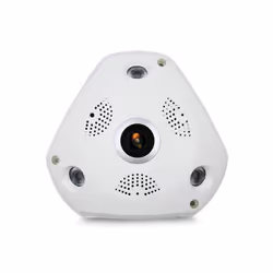 Caméra VR CCTV Smart Wifi 2MP - Capteur 1/2. 8'' CMOS - Lens 1.19mm angle Visuel: 360 ° - Mode Jour/Nuit - Compression vidéo  ...