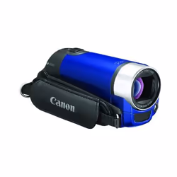 Canon LEGRIA FS300 0,45 MP CCD (dispositif à transfert de charge) Bleu - Vue supplémentaire 3