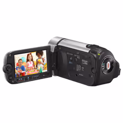 Canon LEGRIA FS306 Caméscope portatif 0,8 MP CCD (dispositif à transfert de charge) Argent - Vue supplémentaire 2