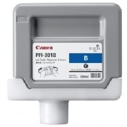 Canon PFI-301B Pigment Blue Ink Cartridge cartouche d'encre Original Bleu