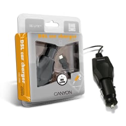 Canyon CNG-DS09 adaptateur de puissance & onduleur Noir