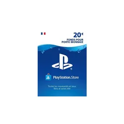 CARTE DE RECHARGE PLAYSTATION 20EURO