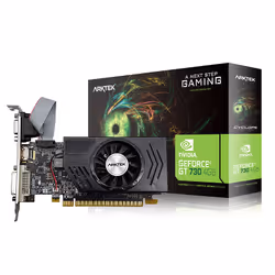 Carte Graphique Arktek Nvidia Geforce GT730 - Taille mémoire vidéo : 4Go - Type de mémoire : DDR3 - Fréquence de la mémoire : ...