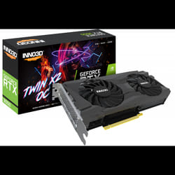 Carte Graphique Gamer INNO3D GeForce RTX 3050 Twin X2 OC LHR 8Go (N30502-08D6X-11902)