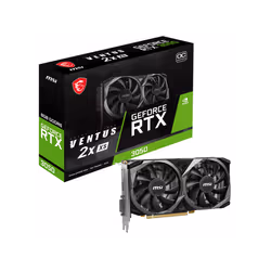 Carte Graphique Gamer MSI GeForce RTX 3050 VENTUS 2X XS OC - Taille mémoire vidéo: 8 Go - Type de mémoire: GDDR6 - Type Carte ...