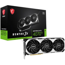 Carte Graphique Gamer MSI GeForce RTX 4070 Ti VENTUS 3X E 12G OC