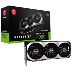 Carte Graphique Gamer MSI GeForce RTX 4080 16 Go Ventus 3X OC