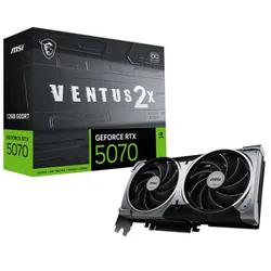 Carte Graphique Gamer MSI GeForce RTX 5070 12G VENTUS 2X OC