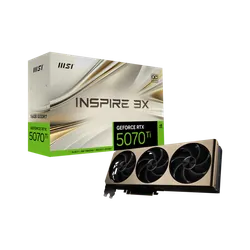 Carte Graphique Gamer MSI GeForce RTX 5070 Ti 16G INSPIRE 3X OC PLUS