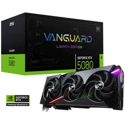 Carte Graphique Gamer MSI GeForce RTX 5080 16G VANGUARD SOC LAUNCH EDITION