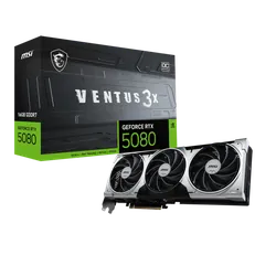 Carte Graphique Gamer MSI GeForce RTX 5080 16G VENTUS 3X OC PLUS