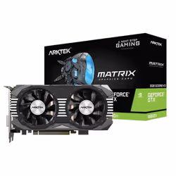 Carte Graphique Gaming Arktek GTX 1660 Ti 6 Go GDDR6 Double Ventilateurs