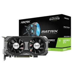 Carte Graphique Gaming Arktek GTX 1660 Ti 6 Go GDDR6 Double Ventilateurs