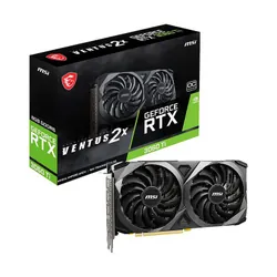 Carte Graphique Gaming MSI GeForce RTX 3060 Ti Ventus 2X OC 8 Go GDDR6X