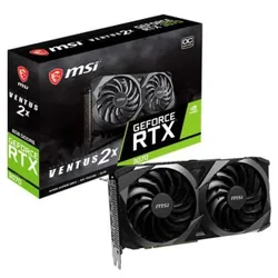 Carte Graphique Gaming MSI GeForce RTX 3070 Ventus 2X 8 Go OC - 8 Go GDDR6