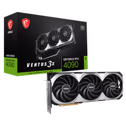 Carte graphique MSI NVIDIA GeForce RTX 4090 VENTUS 3X E 24G OC - Interface: PCI Express génération 4 - Performances extrêmes: ...