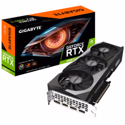 Carte graphique Gigabyte GeForce RTX 3060 Ti Gaming OC Pro 8G - 8 Go de mémoire DDR6 dédiée - Format Dual Slot - Rétroéclaira ...