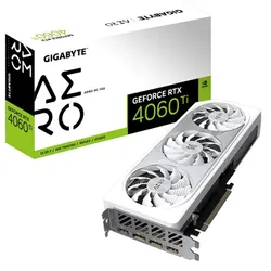 Carte graphique Gigabyte GeForce RTX 4060 Ti AERO OC 16 Go GDDR6 3X Gris