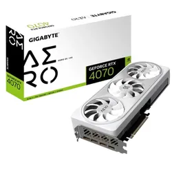 Carte Graphique Gigabyte GeForce RTX 4070 Aero OC V2 12Go GDDR6X