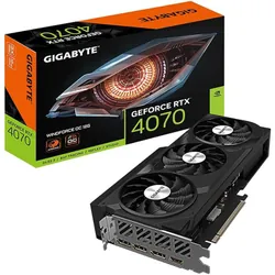 Carte graphique Gigabyte RTX 4070 WindForce 12Go GDDR6 3X Noir