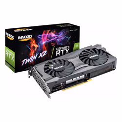 Carte graphique INNO3D GeForce RTX 3060 Twin X2 - 12 Go de mémoire GDDR6 dédiée - Résolution Max: 7680 x 4320 - Fréquence 132 ...
