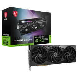 Carte graphique MSI Carte graphique GeForce RTX 4080 SUPER GAMING X SLIM / 16G GDDR6X