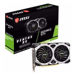 Carte Graphique MSI GeForce GTX 1660 SUPER VENTUS XS OC - Taille mémoire vidéo: 6 Go de GDDR6 - Type de mémoire : GDDR6 -  Fr ...